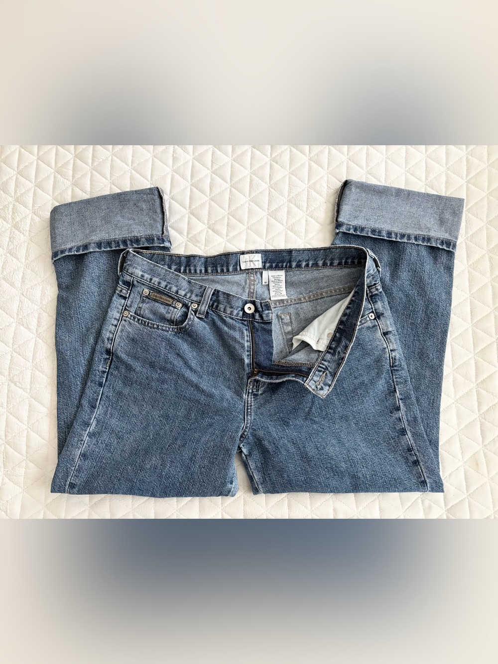 Calvin Klein Cuffed Jeans